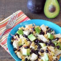 Chipotle & Cheddar Chopped Salad with Chicken
