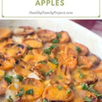 scalloped sweet potatoes and apples new pin