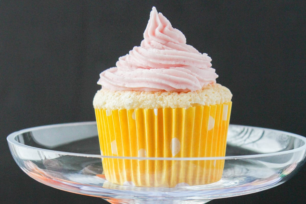 Angel Food Cupcakes with Blood Orange Frosting - Healthy Family Project