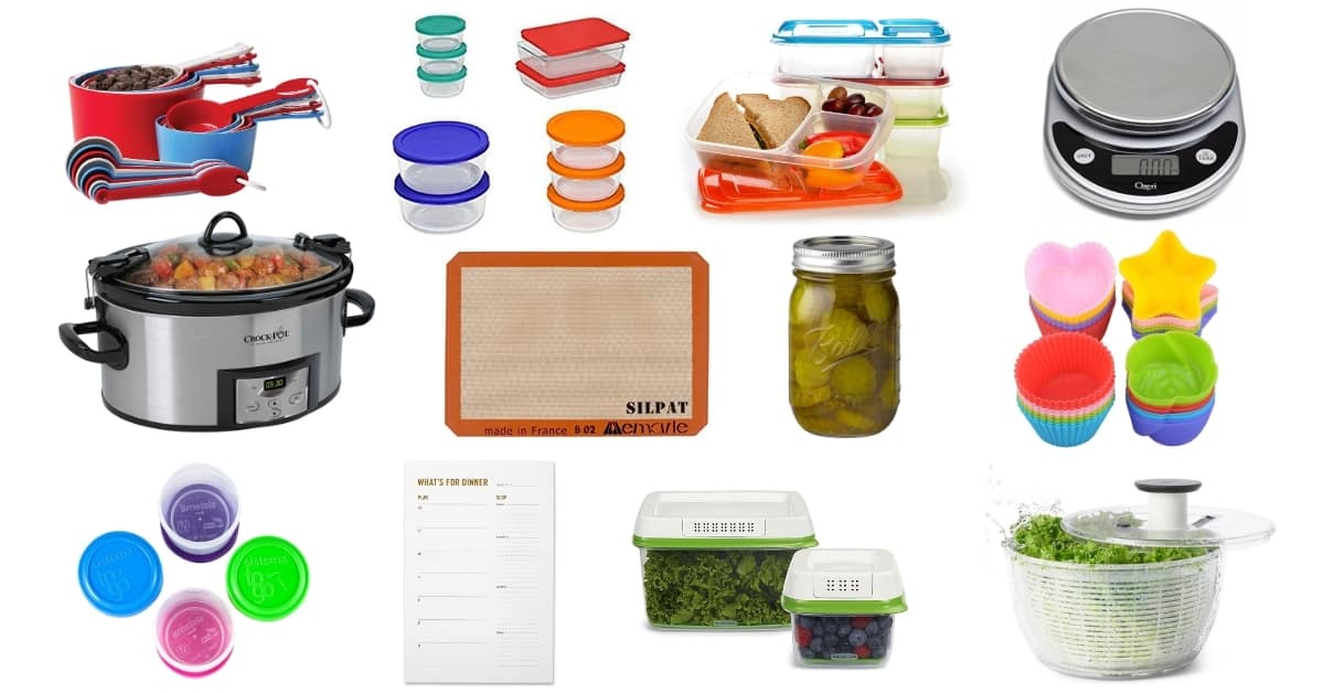 Essential Kitchen Tools for Easier Meal Preparation {Printable