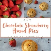 chocolate strawberry hand pies new pin