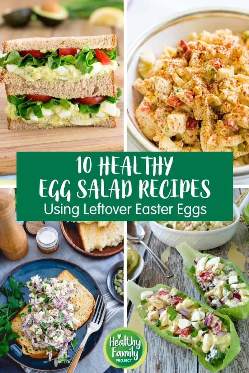 10 Healthy Egg Salad Recipes Using Leftover Easter Eggs