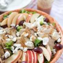Grilled Chicken and Grape Salad