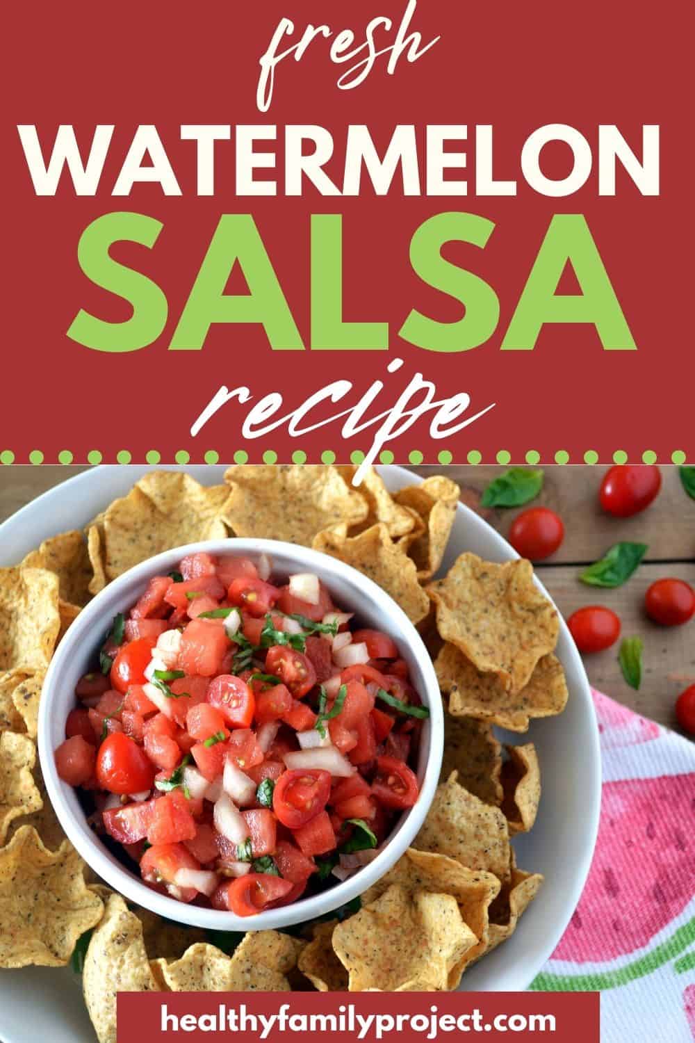 Easy Watermelon Salsa 