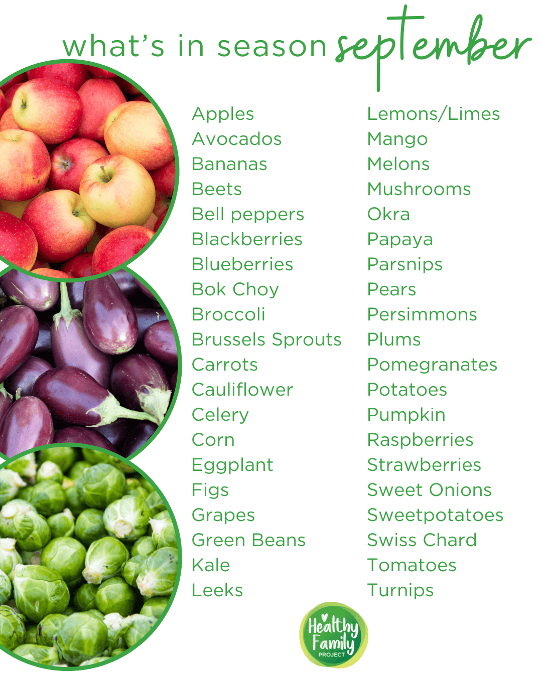 What’s in Season for September