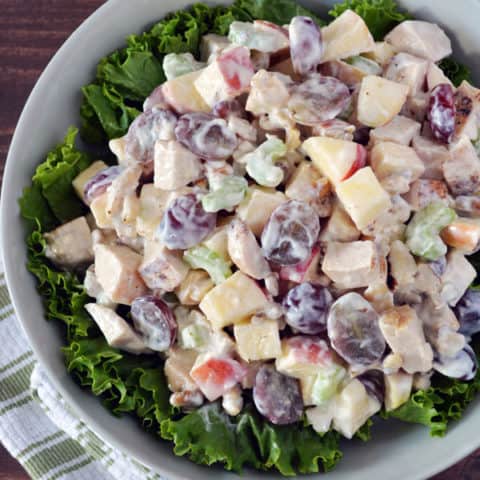 The BEST Chicken Waldorf Salad Recipe | Lunch Ideas