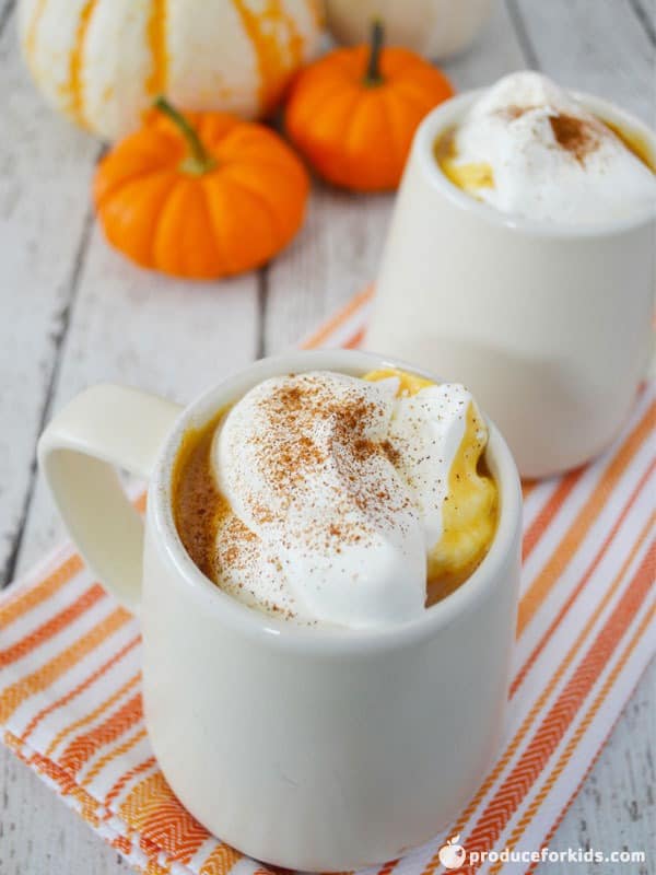 Easy Kid Friendly Pumpkin Latte