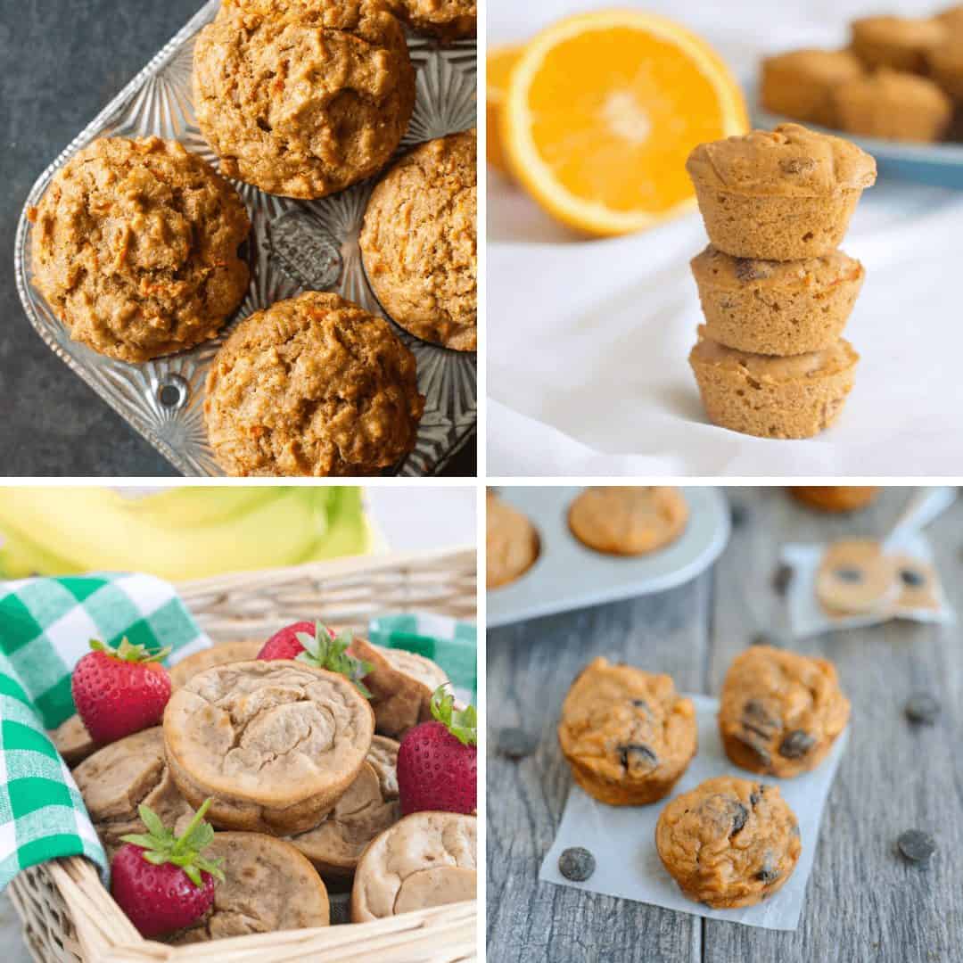 Collage of muffins recipes