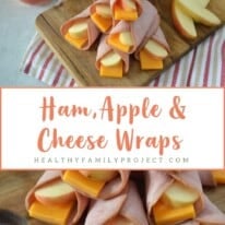ham apple and cheese wraps new pin