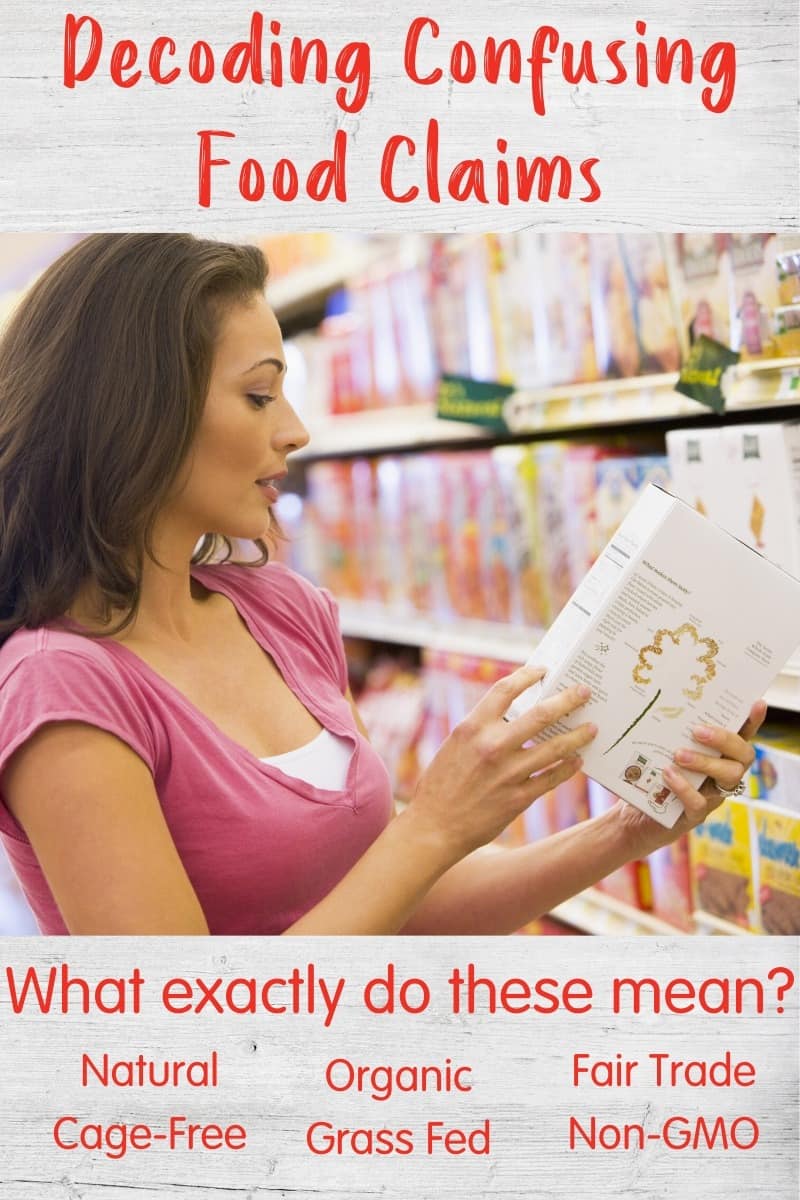 How to decode food labels