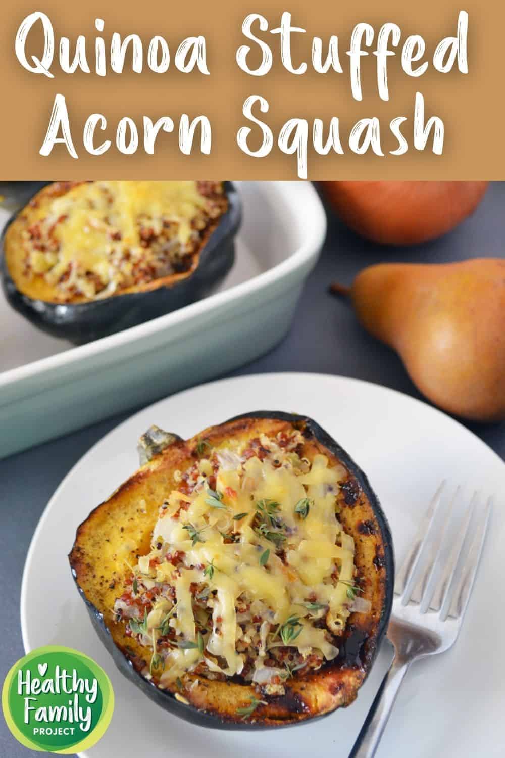 the best quinoa stuffed acorn squash 