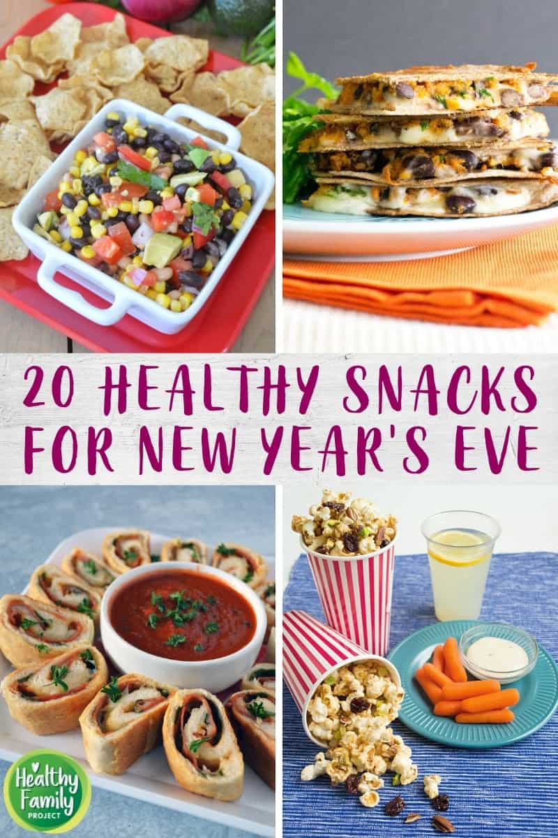 20 Healthy Snacks and appetizers for New Year's Eve