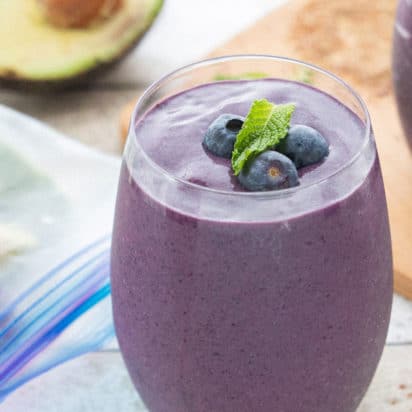 Blueberry Avocado Smoothie - Healthy Family Project