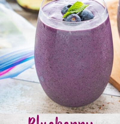 Blueberry Avocado Smoothie - Healthy Family Project
