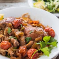 Slow Cooker Chicken And Tomatoes