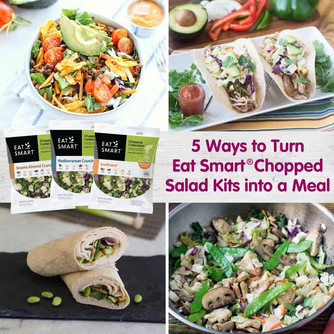 Easy Salad Kit Lunch Hack + Giveaway - Finding Zest