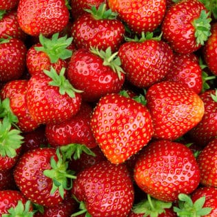 Lots of strawberries as a background