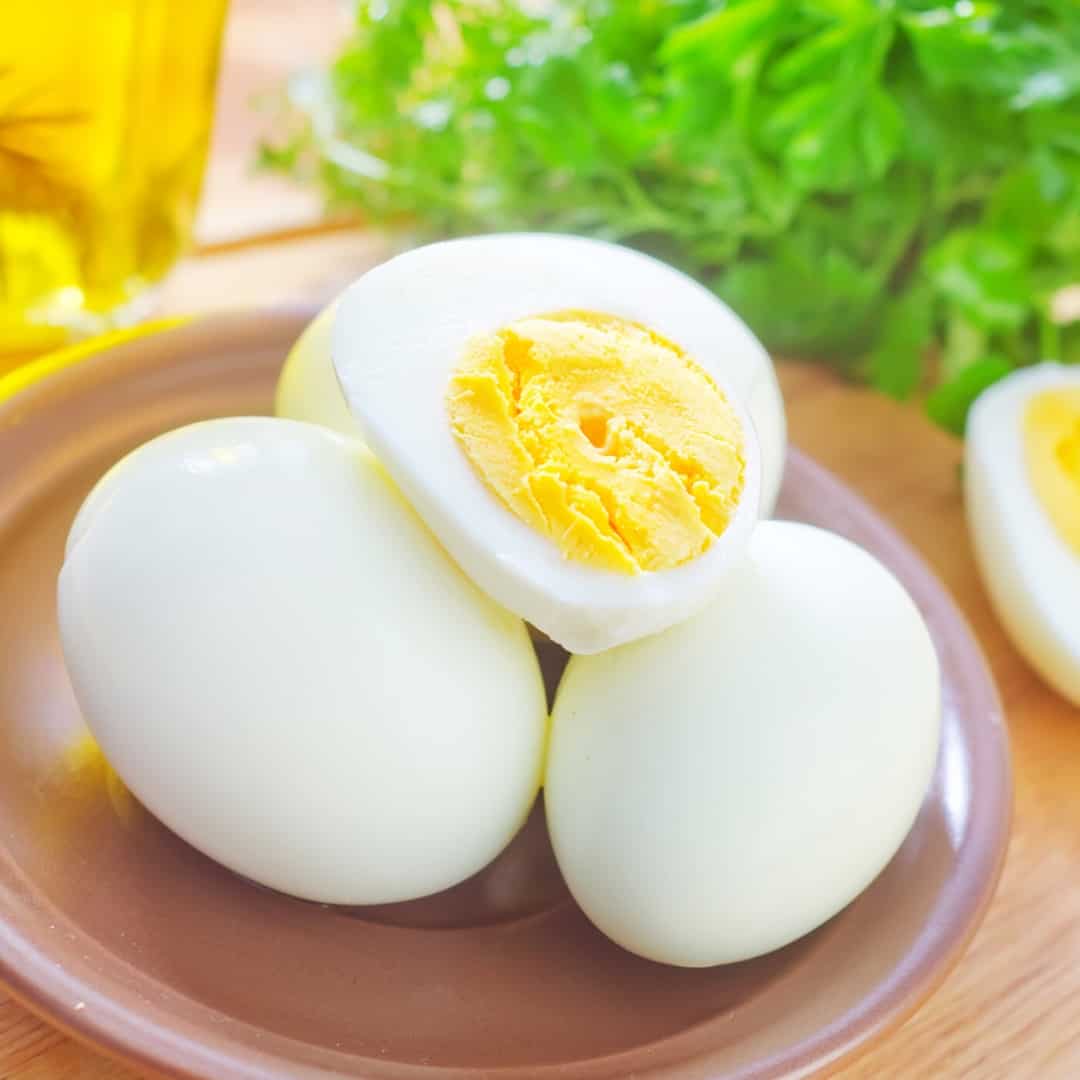 Boiled eggs 