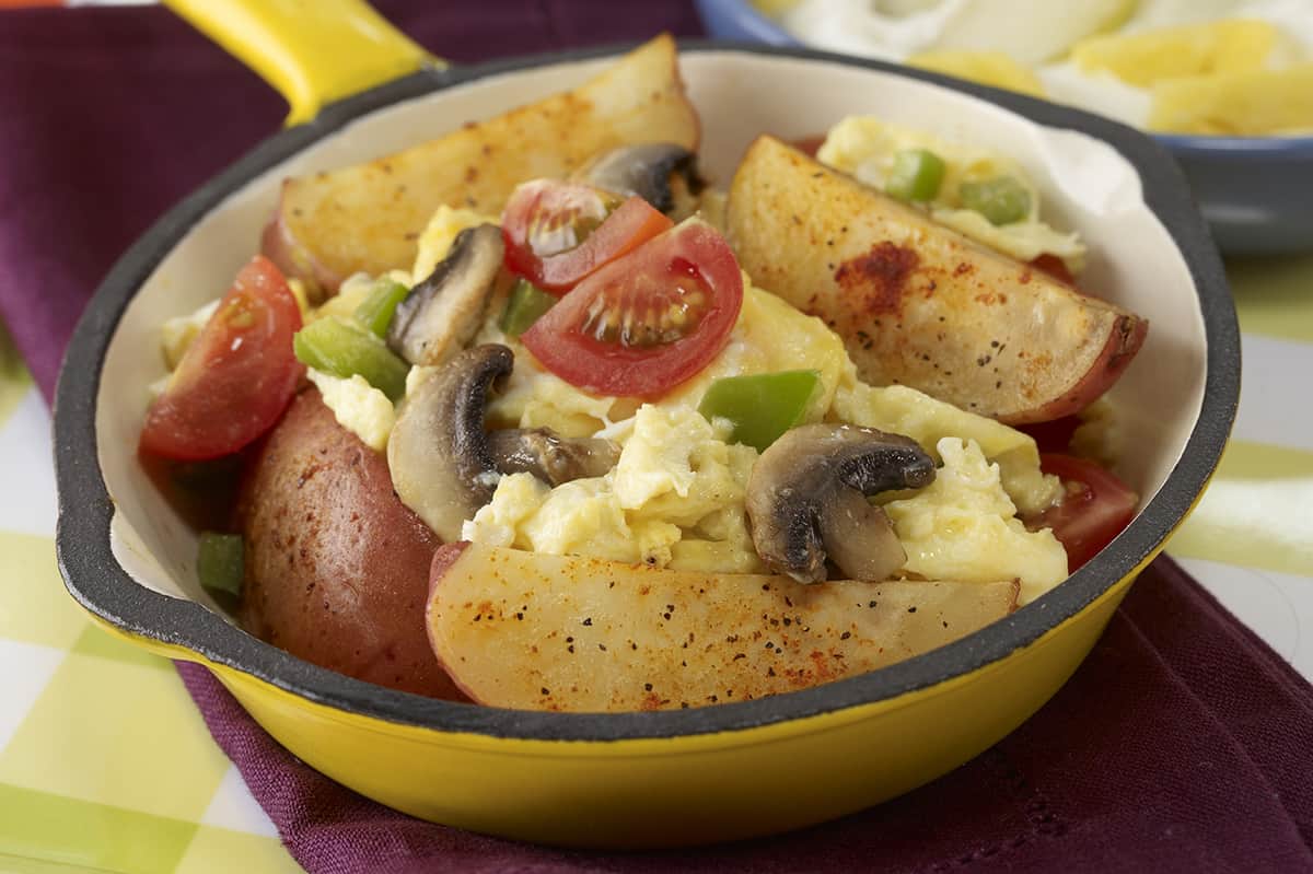 Veggie Breakfast Scramble with Potatoes