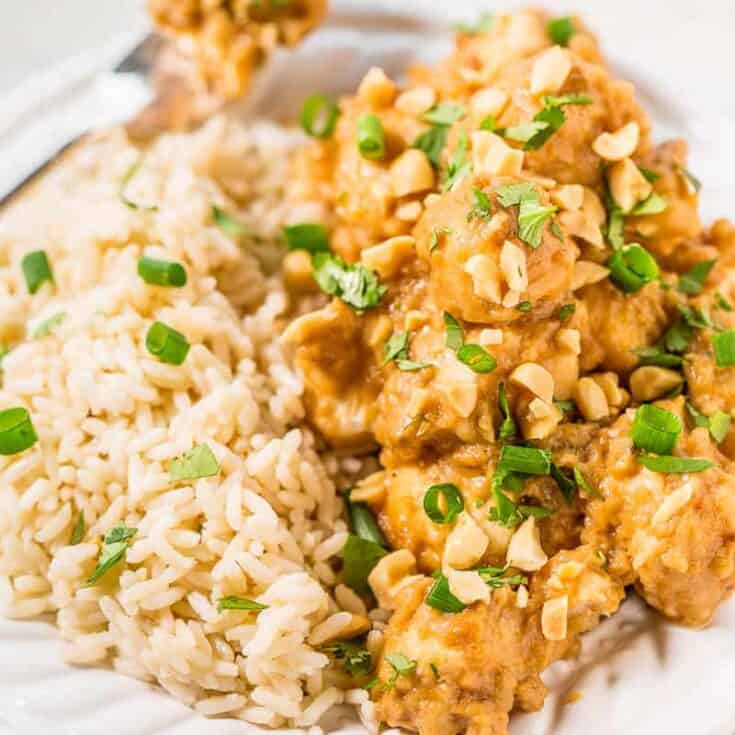 Image for Slow Cooker Thai Peanut Chicken
