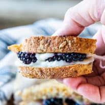 Blackberry Grilled Cheese