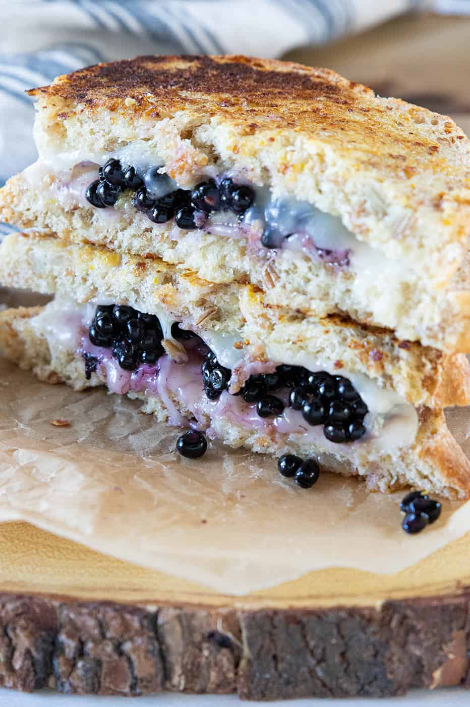 Blackberry Grilled Cheese | Healthy Family Project