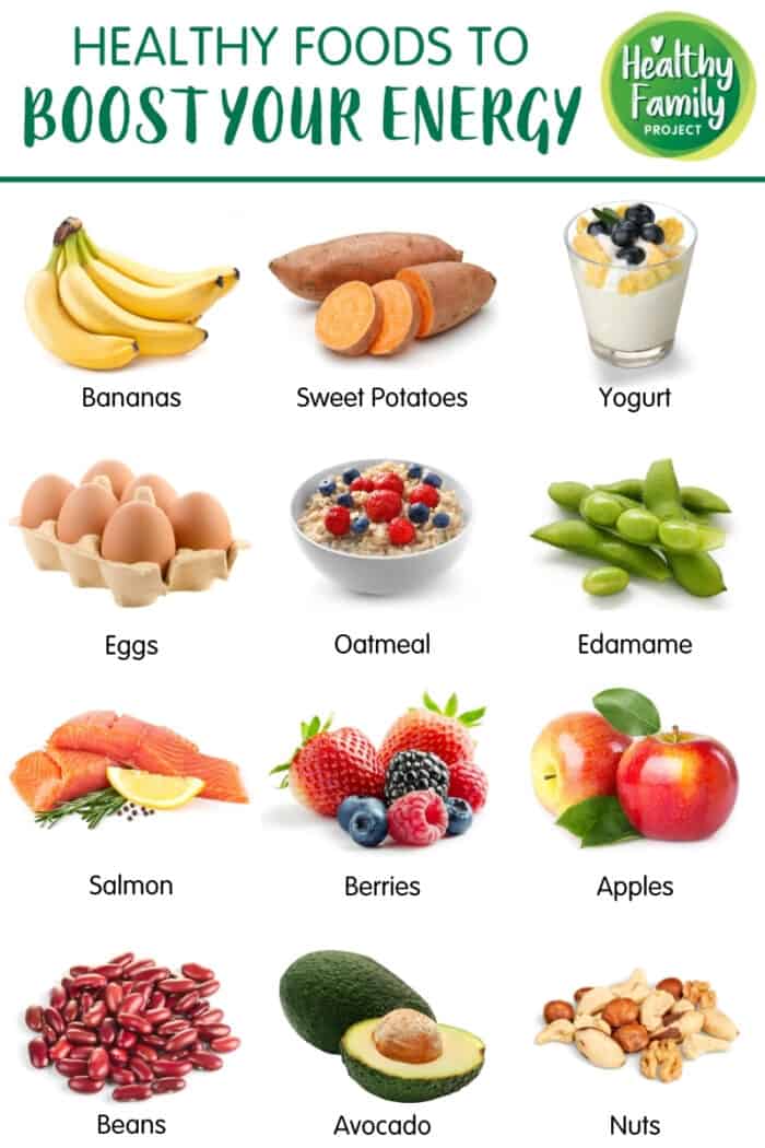 Energy-boosting snacks