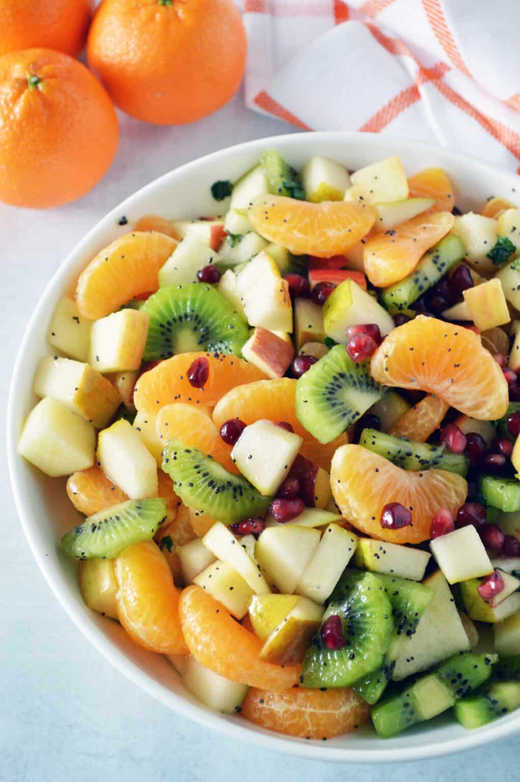 Winter Fruit Salad Recipe (with fresh fruit!) Healthy Family Project