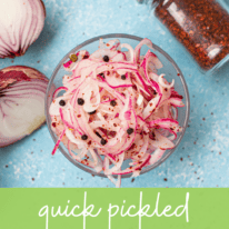 Quick Pickled Red Onions Pin