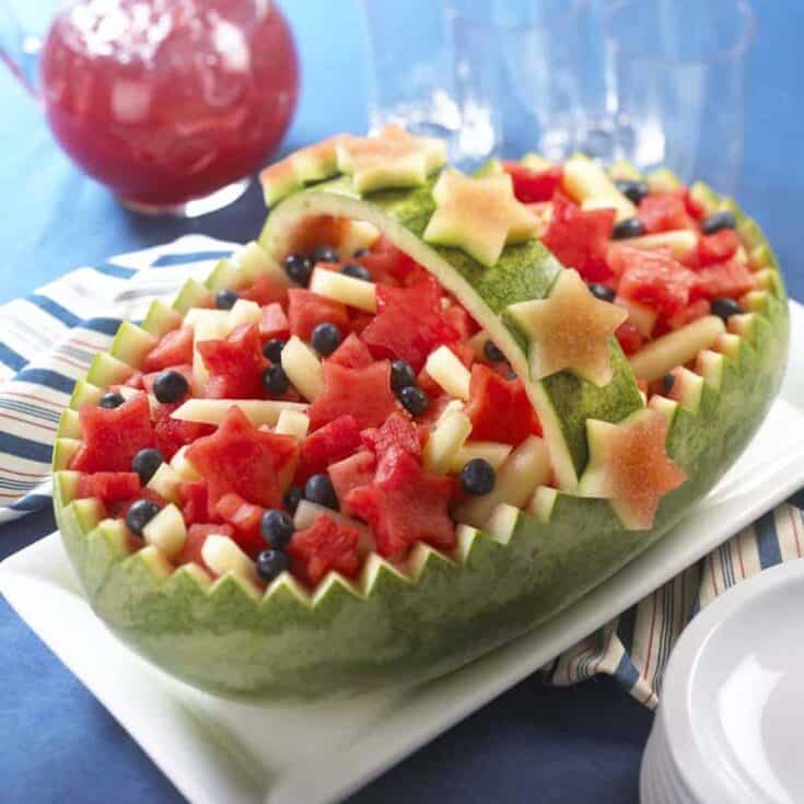 Image for Americana Watermelon Basket