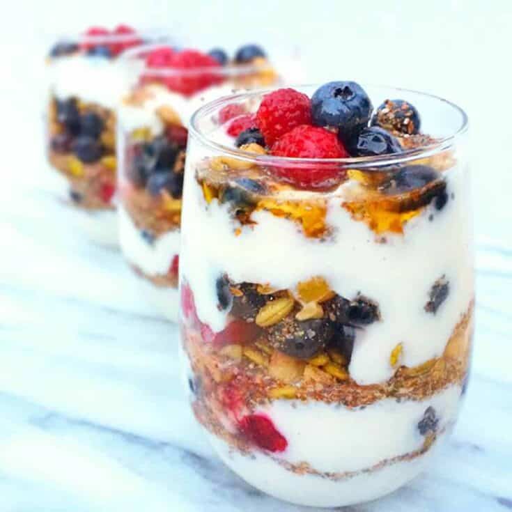 Image for Make Ahead Fruit and Yogurt Protein Parfaits