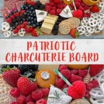 Patriotic Charcuterie Board Pin