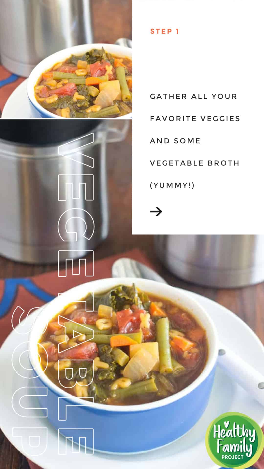 Healthy Alphabet Vegetable Soup