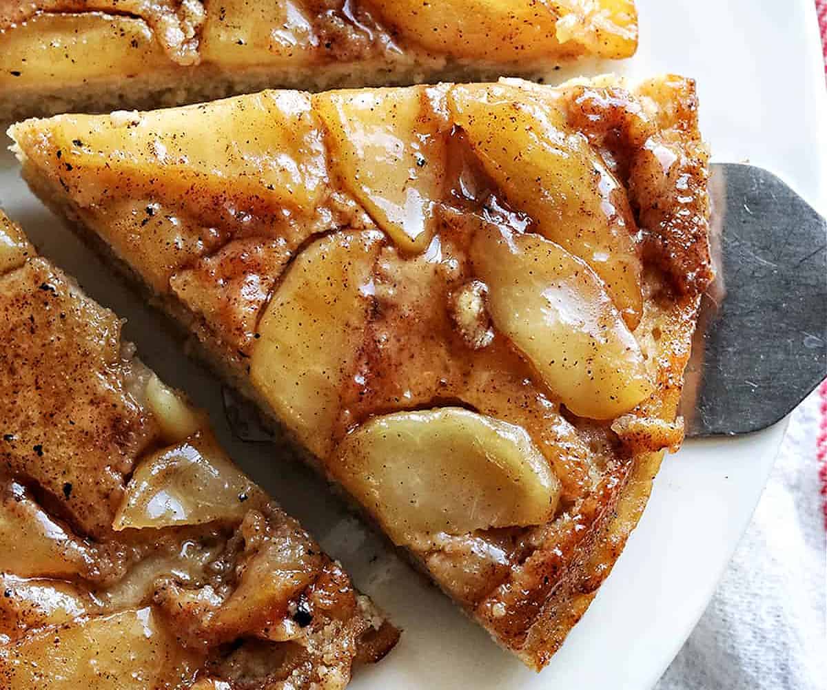 Easy Upside Down Apple Pancake