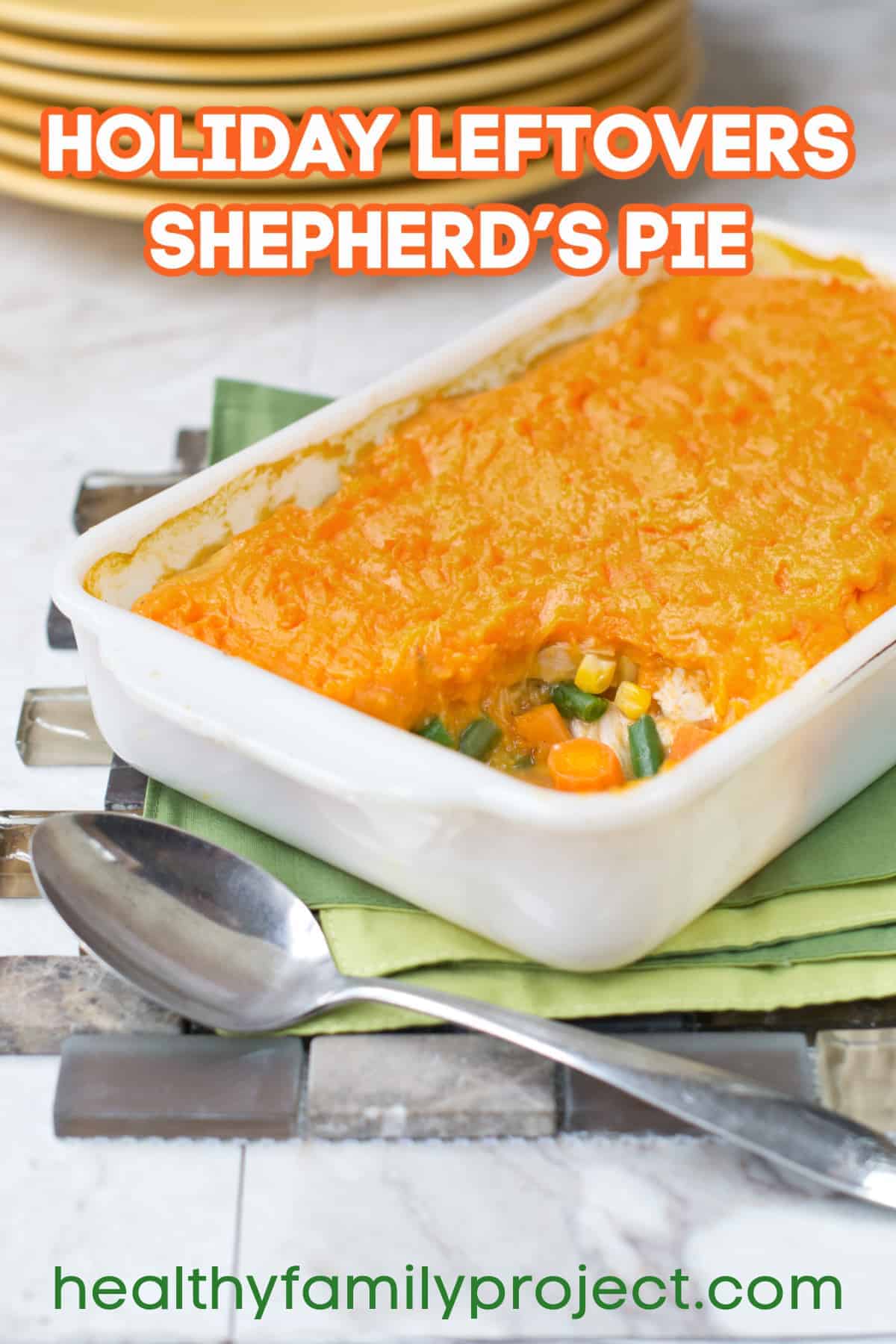 Leftovers Shepherd's Pie