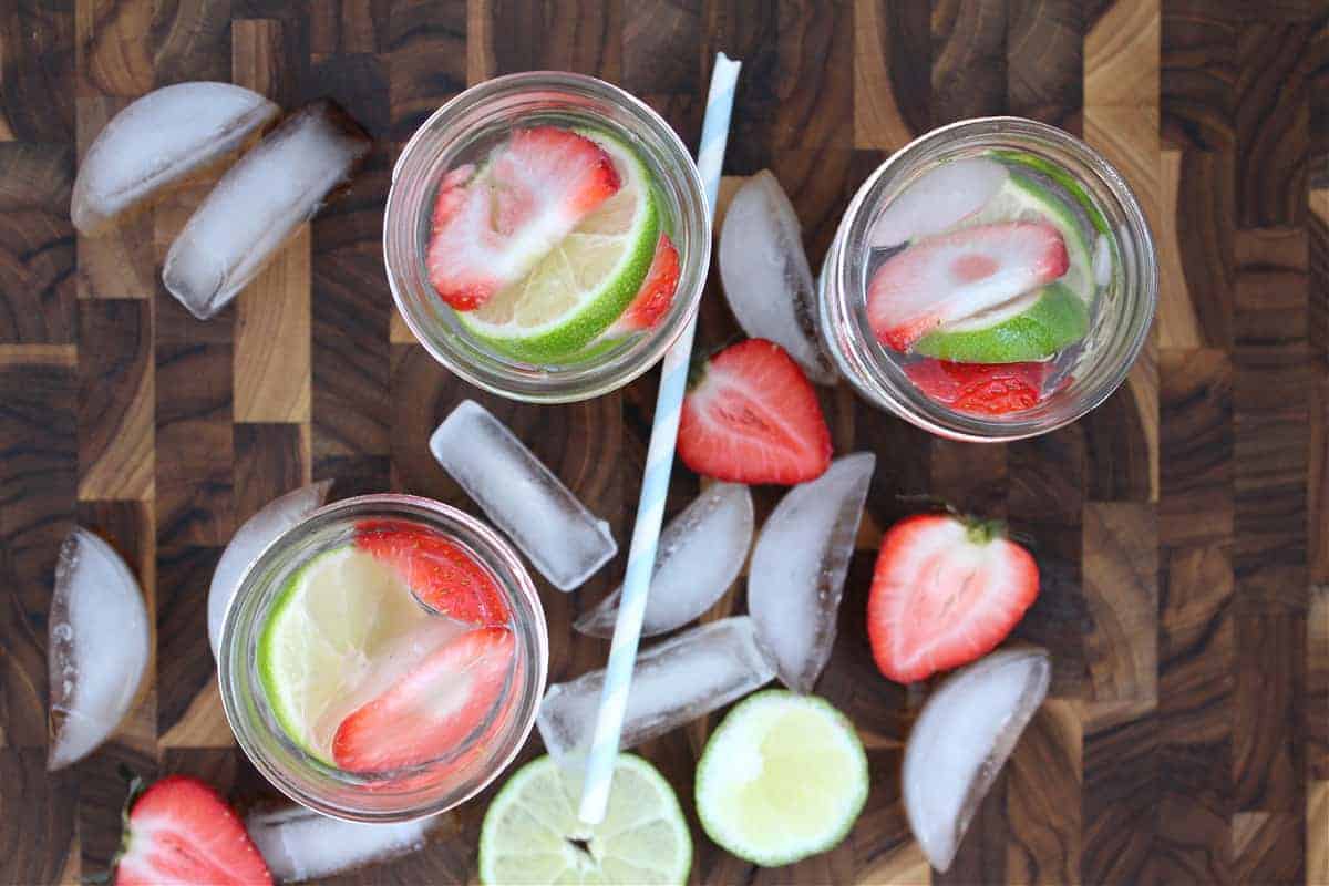 Best Strawberry lime infused water