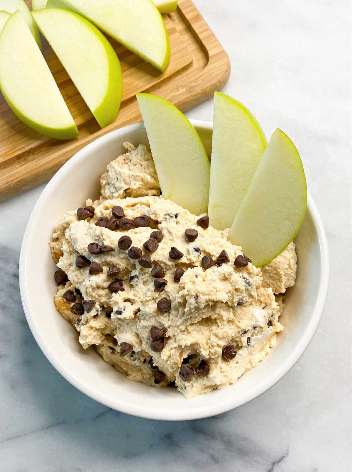 Peanut Butter Ricotta Dip for apples