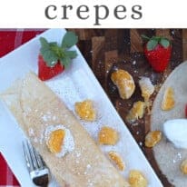 Mixed Fruit Crepes