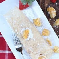 Easy Mixed Fruit Crepes