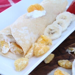 Mixed Fruit Crepes