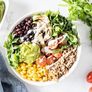 Meal-Prep Vegetarian Quinoa Burrito Bowls
