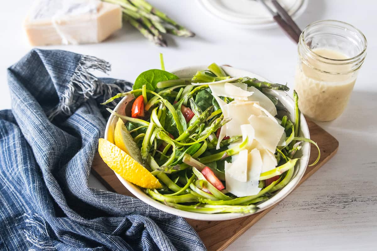 Shaved Asparagus Salad