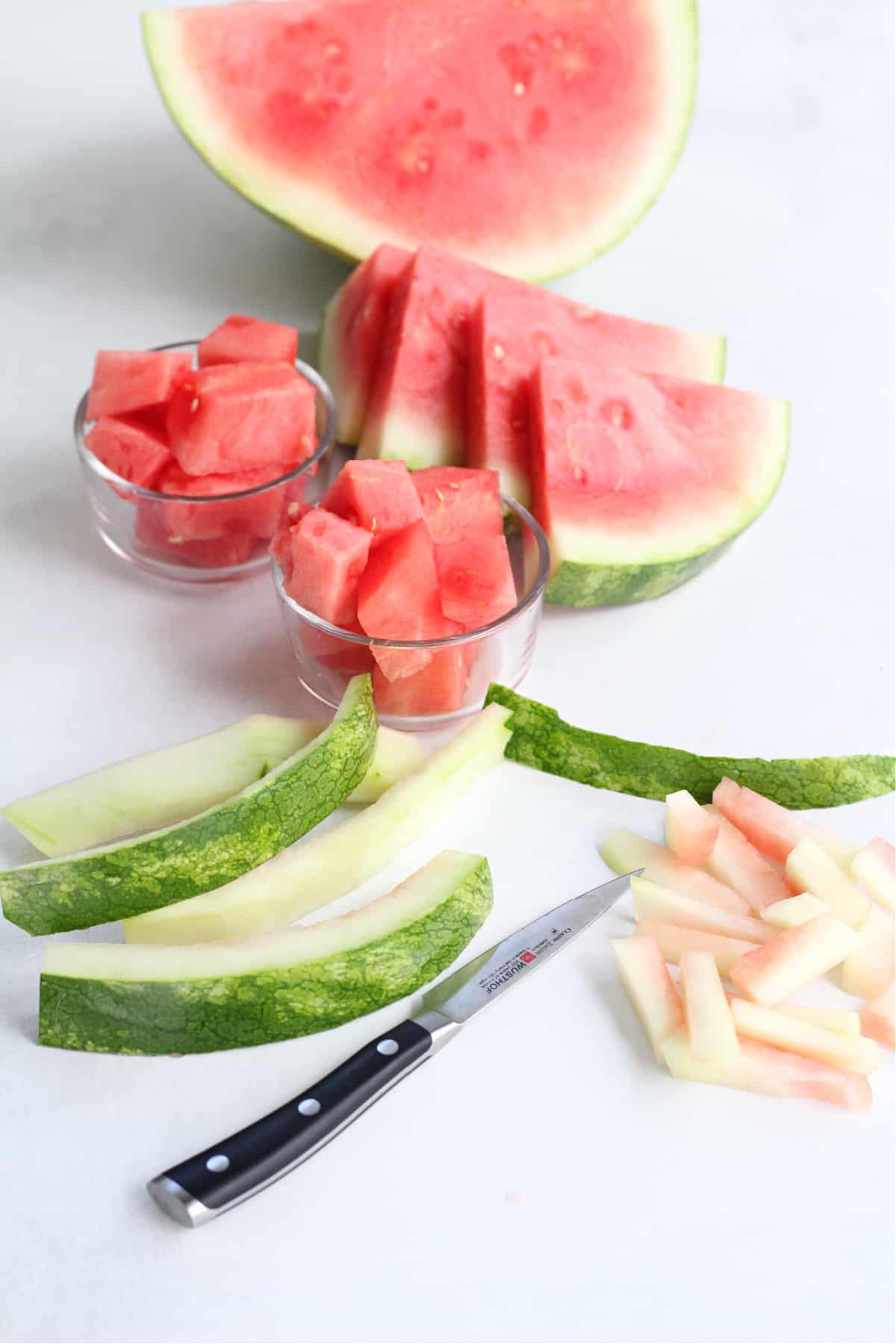 How to prepare Watermelon Rind