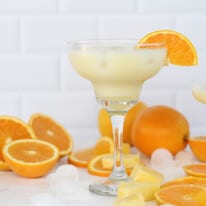 Orange Pineapple & Coconut Mocktail