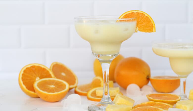 Orange Pineapple Coconut Mocktail
