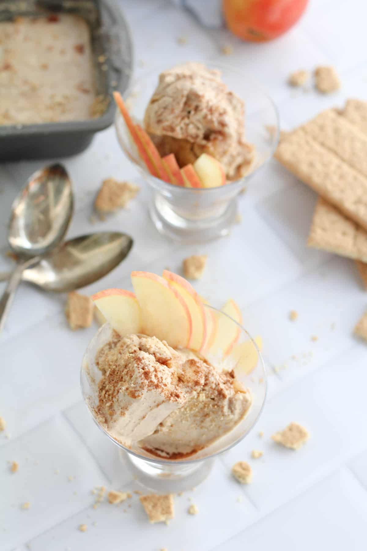 Best Apple Pie Ice Cream with Peanut Butter