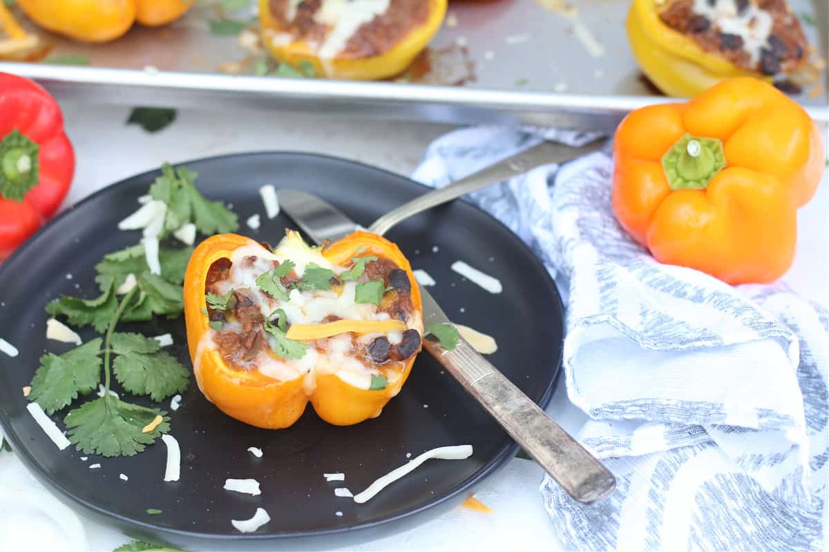 Easy Taco Stuffed Peppers Healthy Family Project