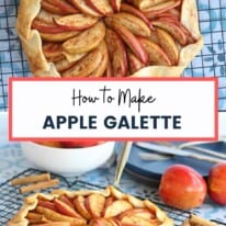 How to Make Apple Galette Pin