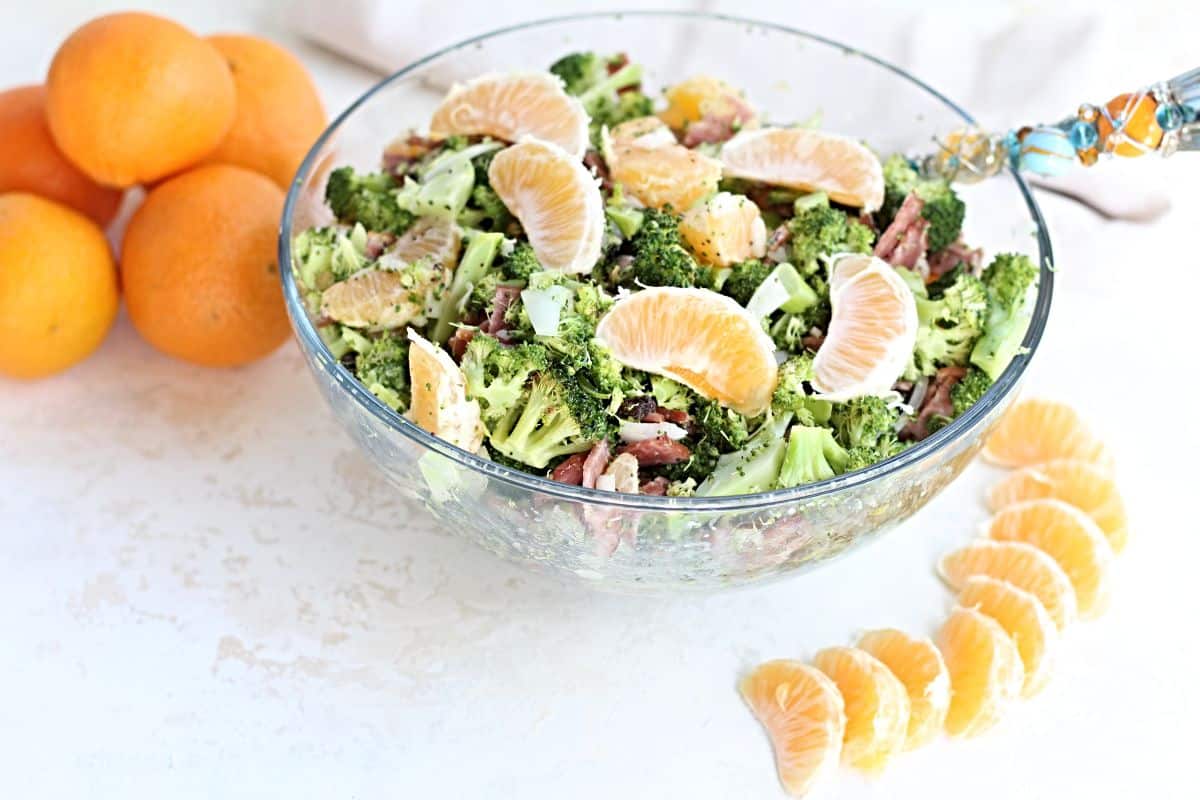 mandarin broccoli salad
