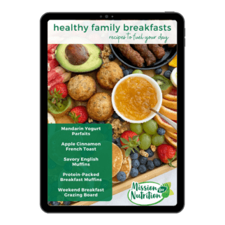 Mission For Nutrition iPad Cover